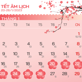 Lịch Nghỉ Tết 2023
